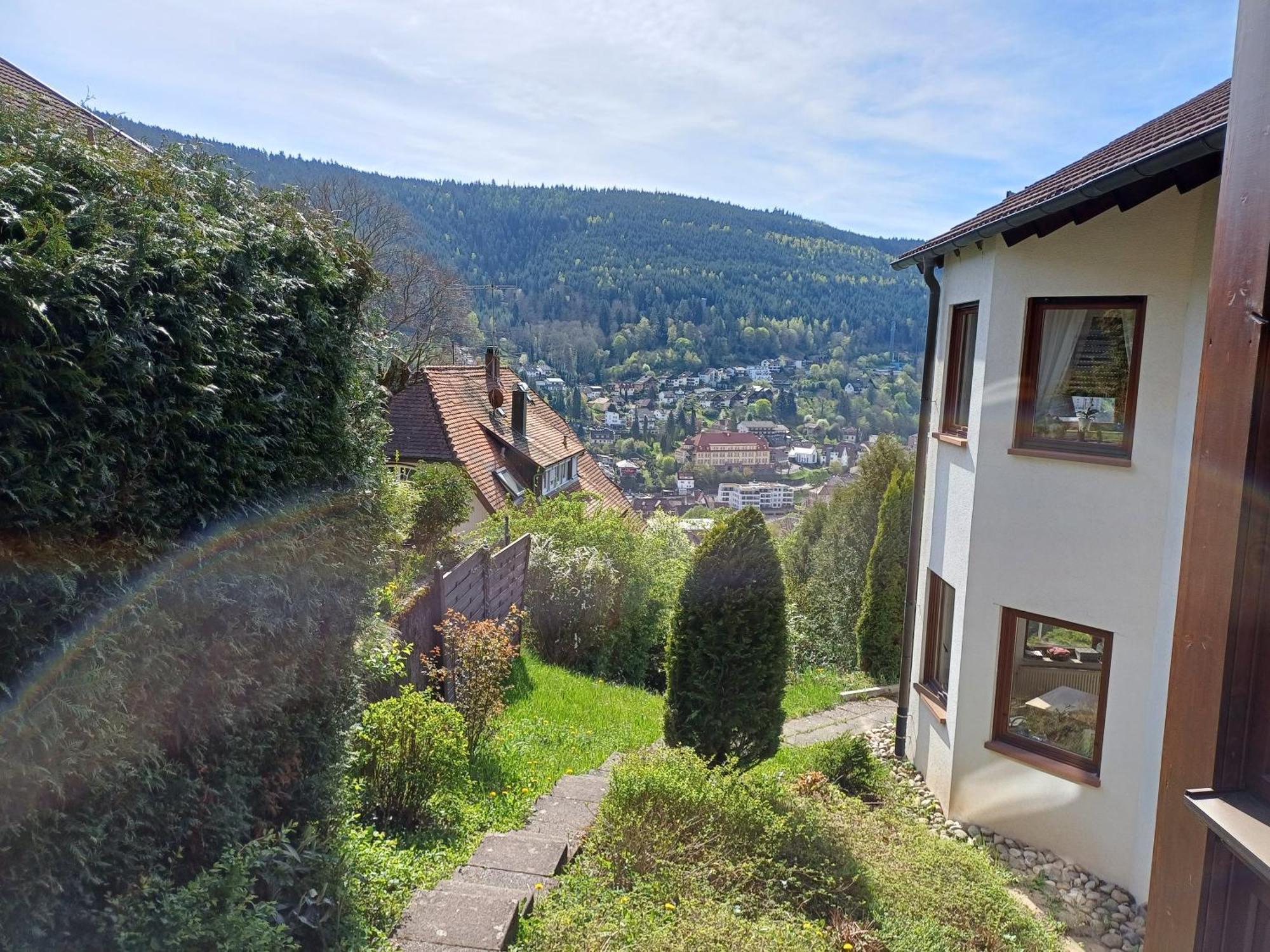 Ferienwohnung Panoramablick Bad Wildbad Exterior foto